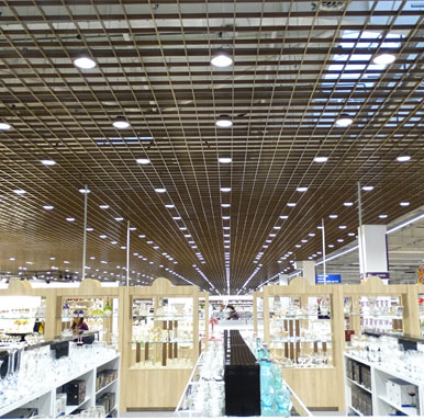 SUSPENDED GRILIATO CEILING